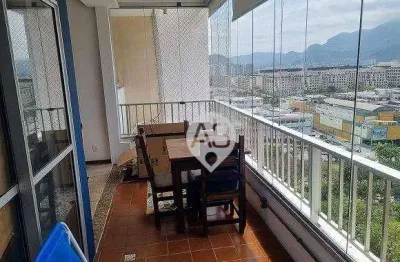 Apartamento com 1 dormitório à venda, 69 m² por r$ 718.000,00 - barra da tijuca - rio de janeiro/rj