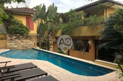 Casa com 4 dormitórios à venda, 862 m² por r$ 15.000.000,00 - jardim botânico - rio de janeiro/rj