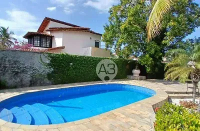 Casa com 5 dormitórios à venda, 930 m² por r$ 4.900.000,00 - recreio dos bandeirantes - rio de janeiro/rj
