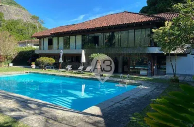 Casa com 4 dormitórios à venda, 600 m² por r$ 5.500.000,00 - itanhangá - rio de janeiro/rj