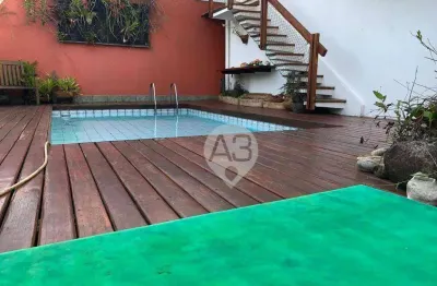 Cobertura com 3 dormitórios, 500 m² - venda por r$ 3.500.000,00 ou aluguel por r$ 20.410,50/mês - jardim oceânico - rio de janeiro/rj