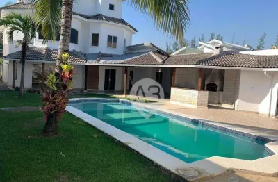 Casa com 4 dormitórios à venda, 600 m² por r$ 3.400.000,00 - recreio dos bandeirantes - rio de janeiro/rj