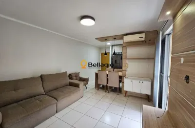 Lindo apto de 3 dorm, transformado em 2, com garagem e mobiliado!