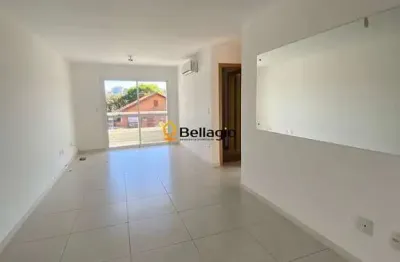 Apartamento semimobiliado para locação – 2 dormitórios, suíte, sacada e garagem!
