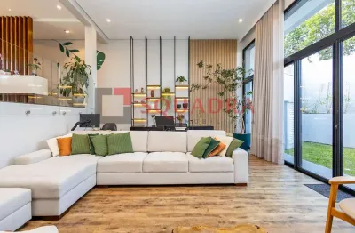 Sobrado mobiliado em condomínio com 3 suítes no boa vista, curitiba/pr