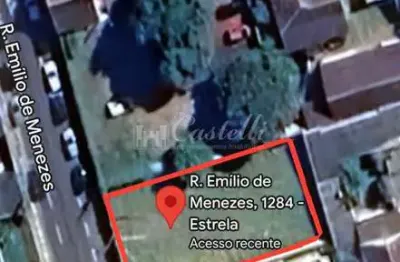 Terreno comercial para alugar na Rua Emílio de Menezes, Estrela, Ponta Grossa