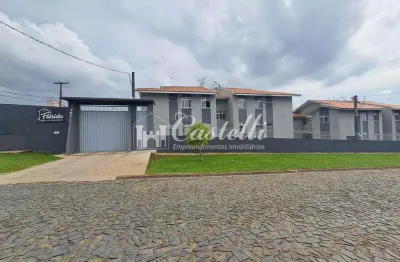 Apartamento com 2 dormitórios à venda, neves, ponta grossa - pr