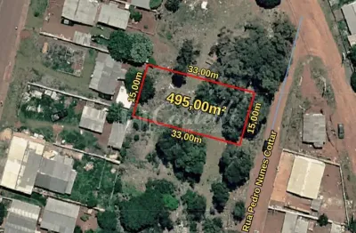 Terreno à venda,495.00 m , cara-cara, ponta grossa - pr