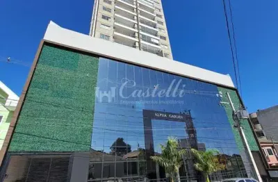 Excelente sala comercial bairro orfãs, condomínio residencial alpha garden