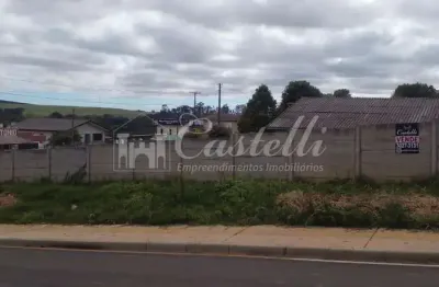 Terreno à venda na Avenida Sudoeste, 158, Periquitos, Ponta Grossa