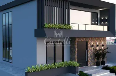 Casa com 3 dormitórios à venda,300.00 m², jardim carvalho, ponta grossa - pr