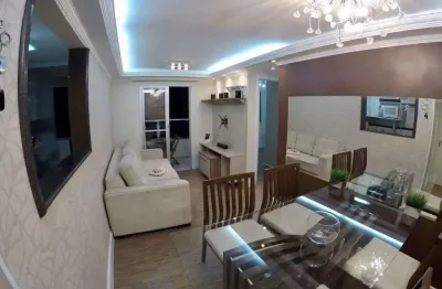 Apartamento residencial à venda, parque são vicente, mauá - ap0052.