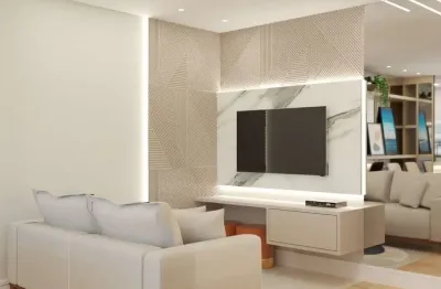 Apartamento com 2 dormitórios à venda, 51 m² por r$ 370.000,00 - vila bocaina - mauá/sp