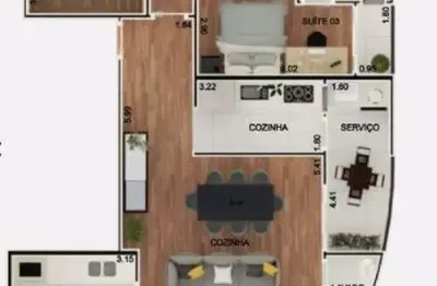 Apartamento residencial à venda, vila assis brasil, mauá - ap0388.