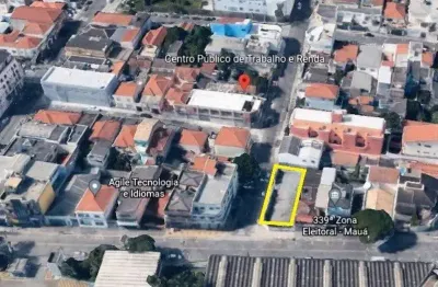 Terreno residencial para locação, matriz, mauá - te0029.