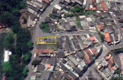 Terreno à venda, 128 m² por r$ 250.000,00 - jardim bela vista - mauá/sp