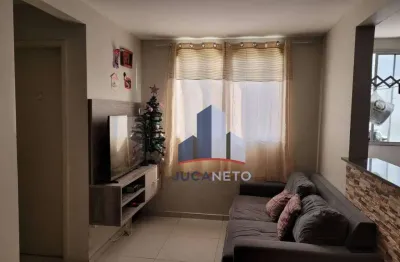 Apartamento com 2 dormitórios à venda, 48 m² por r$ 271.000,00 - parque são vicente - mauá/sp