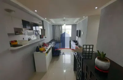 Apartamento com 3 dormitórios à venda, 72 m² por r$ 290.000,00 - parque são vicente - mauá/sp