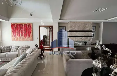 Casa de altíssimo padrão com 4 dormitórios - venda por r$ 4.300.000 ou aluguel por r$ 0/mês - jardim pedroso - mauá/sp