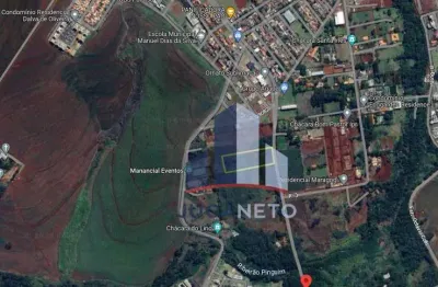 Terreno à venda, 9300 m² por r$ 2.500.000,00 - chácaras aeroporto - maringá/pr