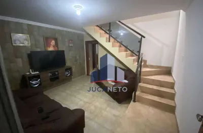 Sobrado com 3 dormitórios à venda, 135 m² por r$ 380.000,00 - jardim zaira - mauá/sp