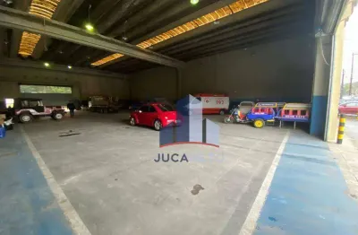 Galpão para alugar, 1200 m² por r$ 45.000/mês - santana - ribeirão pires/sp