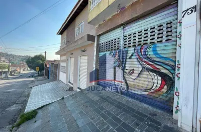 Salão para alugar, 35 m² por r$ 900/mês - jardim zaira - mauá/sp