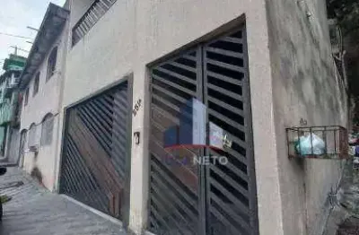 Sobrado com 3 dormitórios à venda, 24073 m² por r$ 400.000 - jardim rosina - mauá/sp