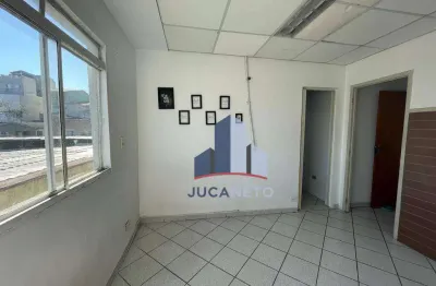 Sala para alugar, 35 m² por r$ 1.250/mês - vila luzita - santo andré/sp