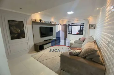 Sobrado com 3 dormitórios à venda, 218 m² por r$ 800.000,00 - jardim guapituba - mauá/sp