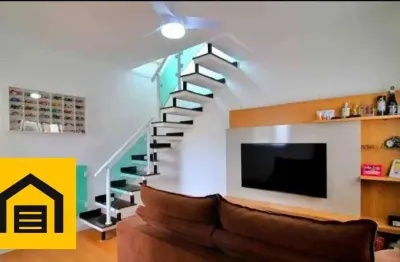 Cobertura com 3 dormitórios à venda, 100 m² por R$ 425.000 - Vila Tibiriçá - Santo André/SP