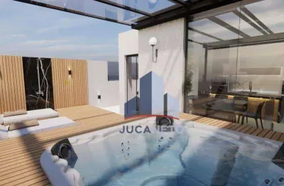 Residencial azimute, apartamento duplex com 2 dormitórios à venda, 126 m² por r$ 592.200 - vila nossa senhora das vitórias - mauá/sp