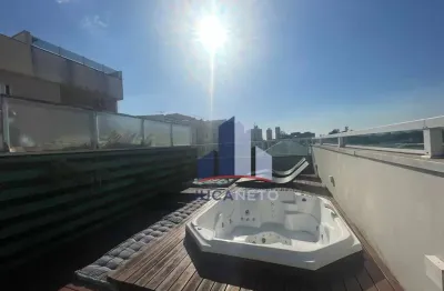 Cobertura com 2 dormitórios à venda, 150 m² por r$ 890.000 - vila pires - santo andré/sp