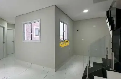 Cobertura com 2 dormitórios à venda, 120 m² por r$ 585.000 - vila linda - santo andré/sp