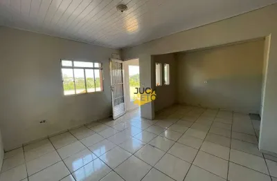 Casa com 2 dormitórios para alugar, 100 m² por r$ 1.580,00/mês - santa luzia - ribeirão pires/sp
