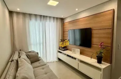 Apartamento com 2 dormitórios à venda, 58 m² por r$ 370.000,00 - vila falchi - mauá/sp