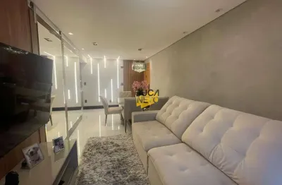 Apartamento com 3 dormitórios à venda, 76 m² por r$ 650.000 - vila guarani - mauá/sp