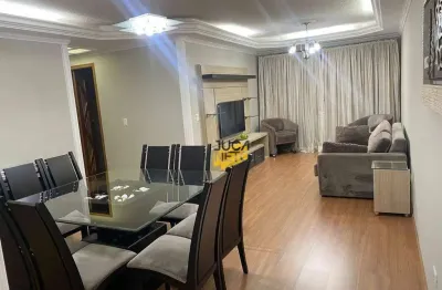Apartamento com 2 dormitórios para alugar, 105 m² por r$ 4.500,00/mês - vila bocaina - mauá/sp