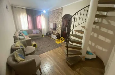 Sobrado com 3 dormitórios à venda, 145 m² por r$ 700.000,00 - parque são vicente - mauá/sp