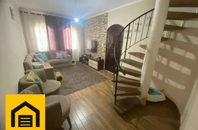 Sobrado com 3 dormitórios à venda, 145 m² por R$ 700.000,00 - Parque São Vicente - Mauá/SP