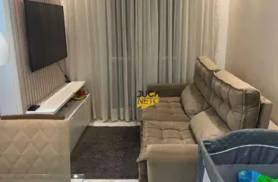Apartamento com 2 dormitórios à venda, 53 m² por r$ 403.000,00 - jardim haydee - mauá/sp