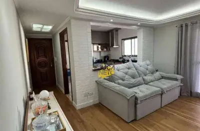 Apartamento com 2 dormitórios à venda, 73 m² por r$ 402.000 - vila assis brasil - mauá/sp