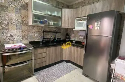 Casa com 3 dormitórios à venda, 110 m² por r$ 590.000,00 - parque são vicente - mauá/sp