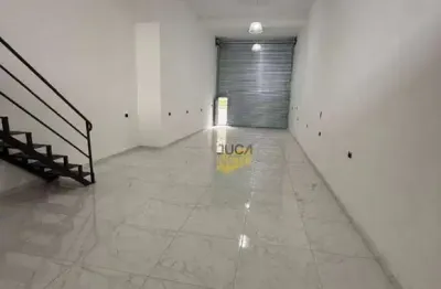 Salão para alugar, 250 m² por r$ 4.600,00/mês - jardim haydee - mauá/sp