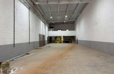 Galpão para alugar, 360 m² por r$ 8.320,00/mês - vila bocaina - mauá/sp