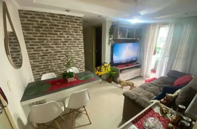 Apartamento com 2 dormitórios para alugar, 50 m² por r$ 2.500,00/mês - parque são vicente - mauá/sp