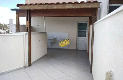 Cobertura com 2 dormitórios à venda, 72 m² por r$ 330.000 - vila junqueira - santo andré/sp