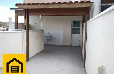 Cobertura com 2 dormitórios à venda, 72 m² por R$ 330.000 - Vila Junqueira - Santo André/SP