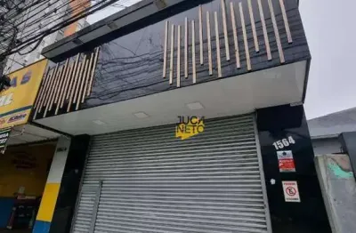 Salão para alugar, 100 m² por r$ 5.000,00/mês - vila assis brasil - mauá/sp