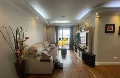 Apartamento com 3 dormitórios para alugar, 105 m² por r$ 4.119,05/mês - vila bocaina - mauá/sp